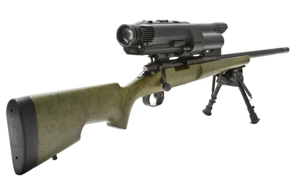 Gun, weapon, sniper, rifle, bipod, long-range rifle