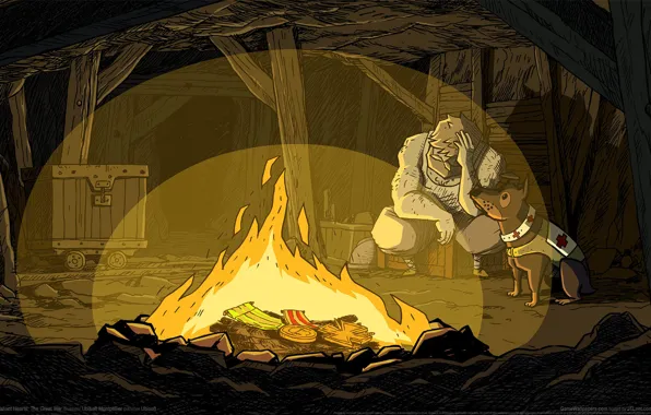 Fire, boxes, the fire, game wallpapers, medals, Valiant Hearts: The Great War