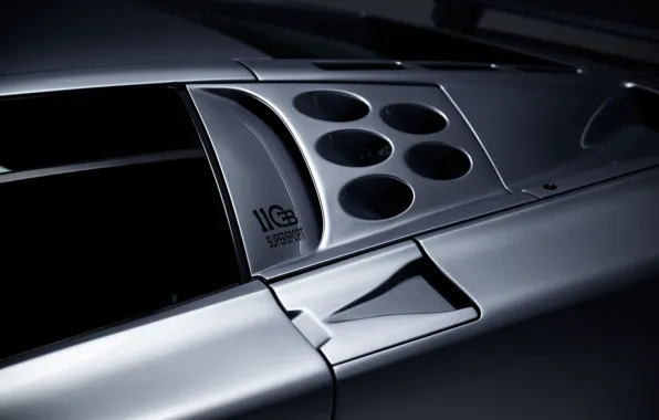 Bugatti, close-up, EB 110, Bugatti EB110 SS