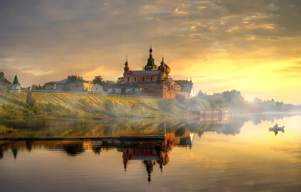 Volkhov, Staraya Ladoga, The St. Nicholas monastery