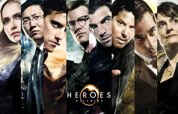 Heroes, The series, Heroes, Movies, the actors of the series