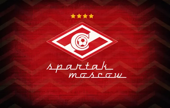 Strip, logo, Moscow, red-white, Moscow, Spartacus, Spartak, Spartakmoskva