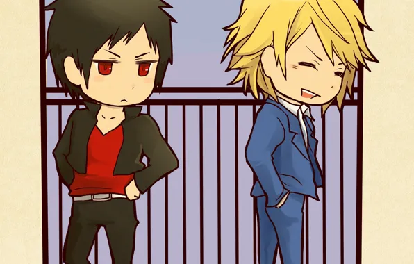 Guys, Durarara, Durarara, Shizuo Heiwajima, Of Izaya Orihara