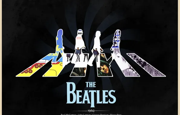Abbey Road, The Beatles, Rock, Paul McCartney, John Lennon, album covers, Ringo Starr, John Harrison