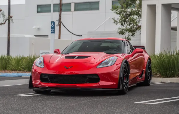 Picture Z06, Corvette, Chevrolet, red