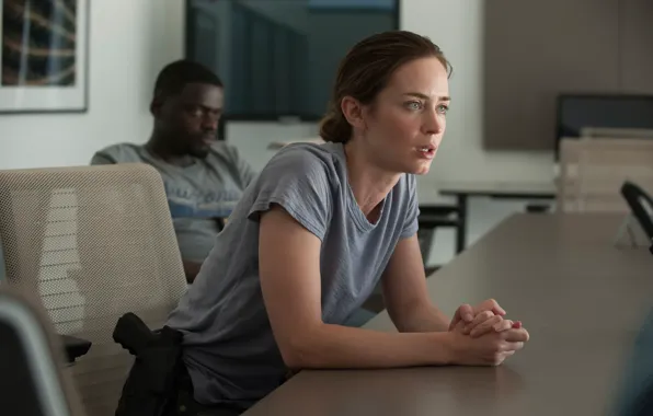 Emily Blunt, Emily Blunt, in the film, Mercenary, Sicario