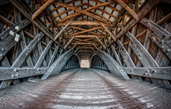 Road, bridge, the city