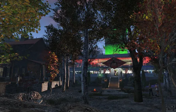 House, buildings, Fallout 4