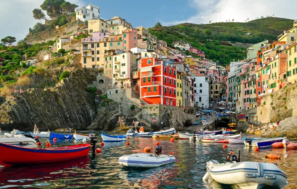 Picture Wallpaper, Italy, Riomaggiore, flavor