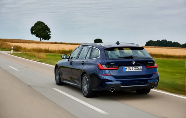 Movement, BMW, 3-series, universal, dark blue, 3P, 2020, G21