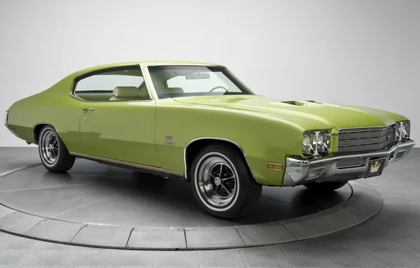 Buick, 1971, the front, Muscle car, Hardtop, Muscle car, Buick, 455