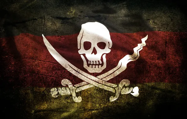Picture flags, jolly roger, rirate