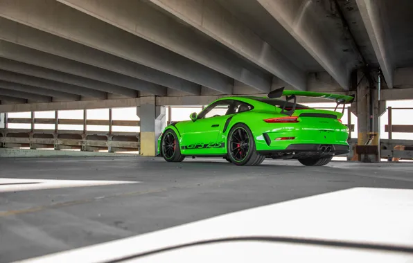 Download wallpaper 911, Porsche, rear view, Porsche 911 GT3 RS, rear ...