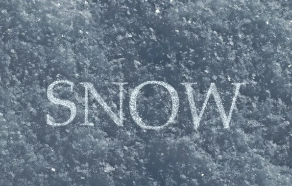 Light, Snow, crystals, snow