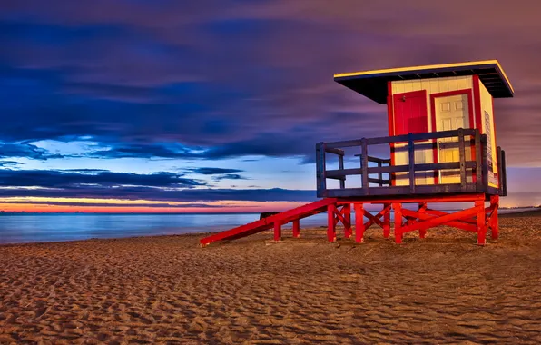 Picture Sunrise, Long Exposure, cocoa beach