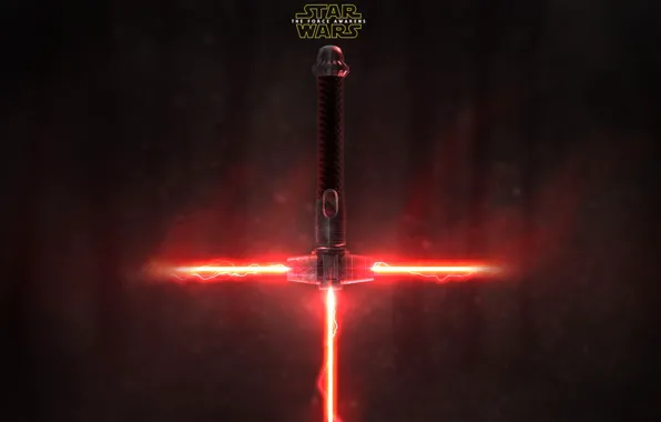 Star Wars, red, lightsaber, sith, The Force Awakens