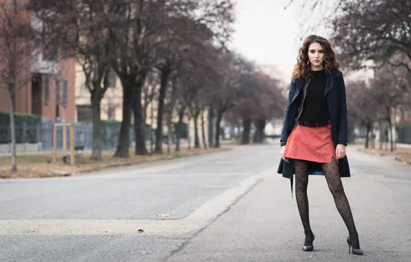 Picture style, look, background, face, cutie, model, hair