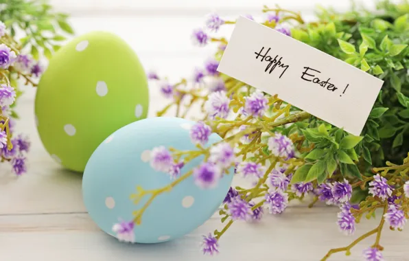 Picture Easter, tape, flowers, spring, Easter, eggs, decoration, Happy