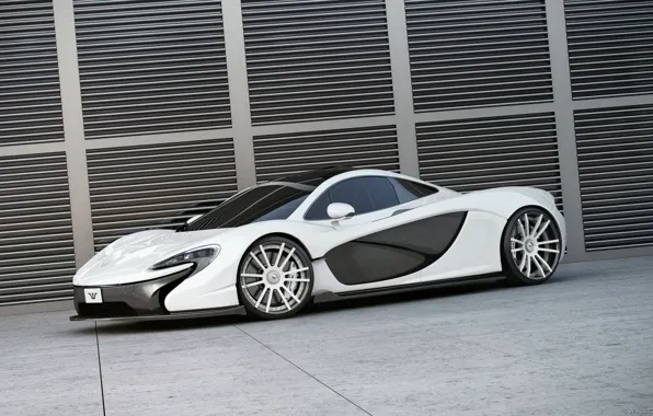 Picture McLaren, White, Carbon, Drives, Wheelsandmore