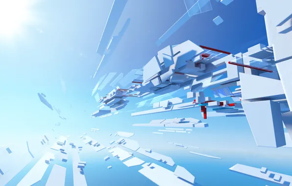 Picture game, Mirror's Edge, hi-tech