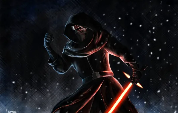 Fan art, Kylo Ren, Star wars.Episode VII:the force awakens, Dark side of the Force