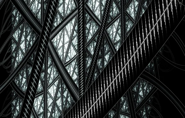 Abstraction, pattern, fractals, fractal, ornament, abstract background