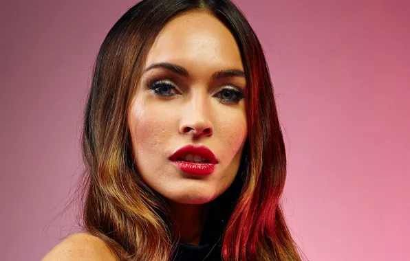 Look, Megan Fox, Megan Fox, makeup, actress, brunette, hair