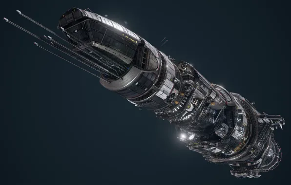 Transport, ship, camera, Board, USR Colossus