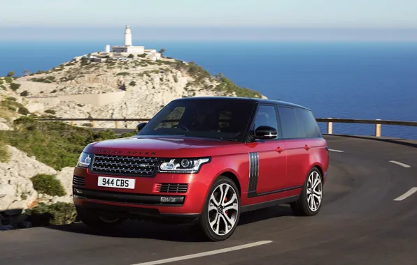 Picture road, car, auto, Land Rover, Range Rover, road, SVAutobiography