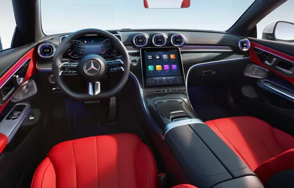 Mercedes-Benz, interior, convertible, Cabriolet, 2023, CLE, Mercedes-Benz CLE Cabriolet