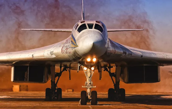 Picture The plane, USSR, Russia, Aviation, BBC, Bomber, Tupolev, Tu 160