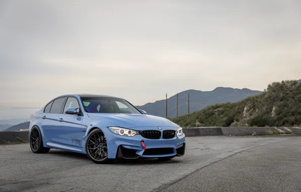 Picture BMW, Blue, F80, Sight