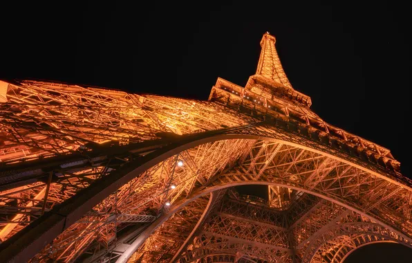 The city, Paris, tower