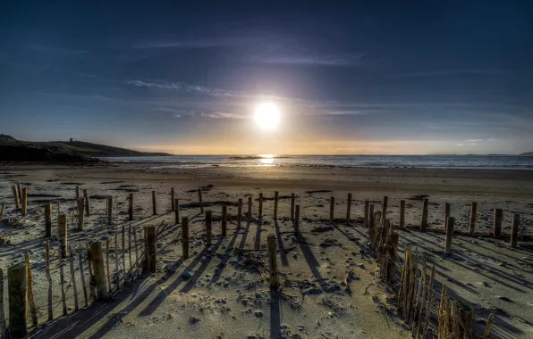 Sea, beach, coast, Ireland