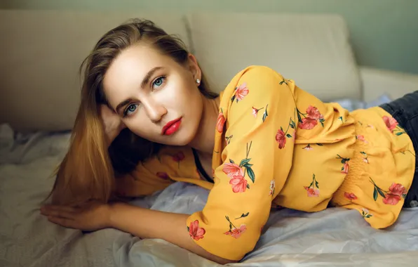 Look, girl, hair, Ulya, Nikolay Bobrovsky