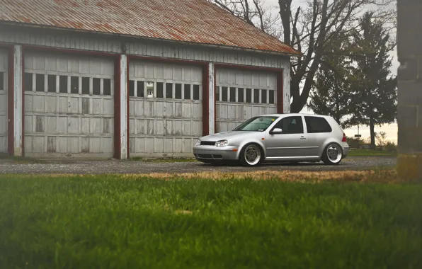 Picture grey, volkswagen, Golf, golf, Volkswagen, MK4