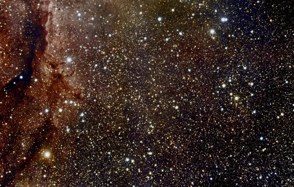 Stars, Nebula, Chili, NGC 6188, Paranal Observatory, Overview, Open Star Cluster, Constellation of Ara