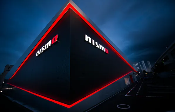 Line, style, the building, neon, office, nismo