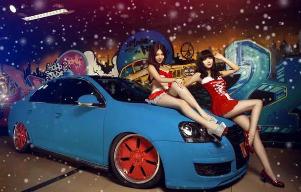 Machine, auto, girls, China, Girl, China, Body, Asian girls