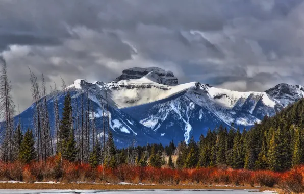 Landscape, mountains, Alberta, Canada