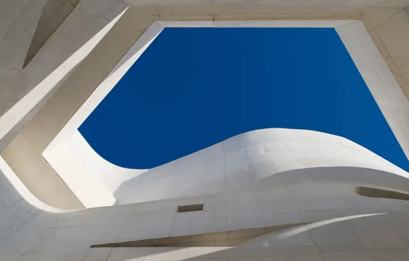 The sky, the building, Brazil, Porto Alegre, Rio Grande do Sul