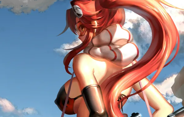 Picture look, Tengen Toppa Gerren Gurren Lagann, girl, chest