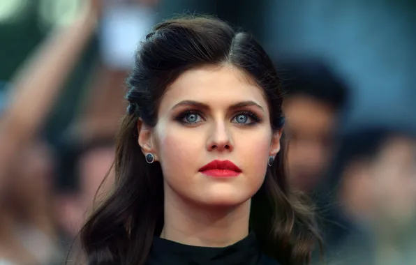 Look, girl, makeup, actress, brunette, photoshoot, blue-eyed, hair