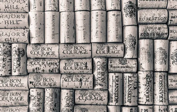 Picture background, texture, cork collection