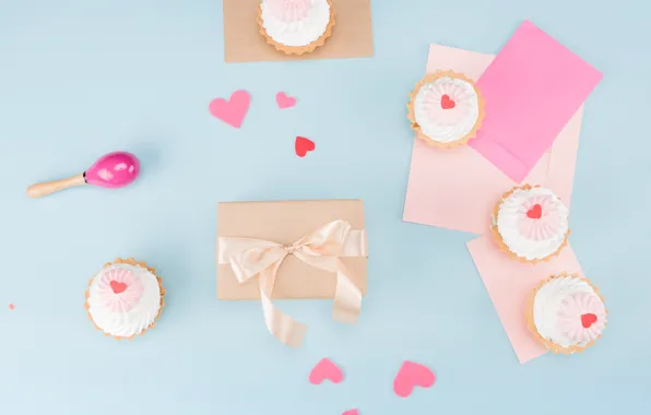 Birthday, gift, sweets, Holiday