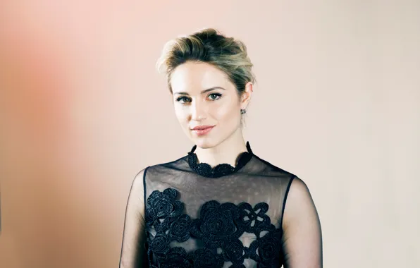 Picture background, portrait, makeup, dress, actress, hairstyle, photoshoot, Dianna Agron