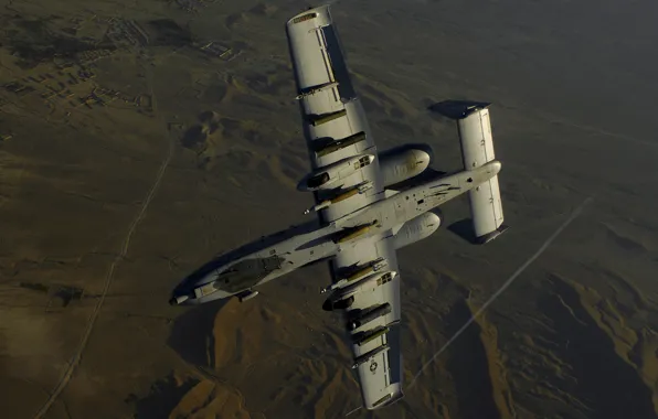 The plane, USA, bomber, A-10, Thunderbolt 2
