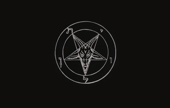 Picture Baphometh, Hell’s Kitchen Baphomet, Baphomet, Satan, pentagram.