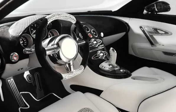 Design, interior, Bugatti, Veyron, Bugatti Veyron, Bugatti, Mansory, finish