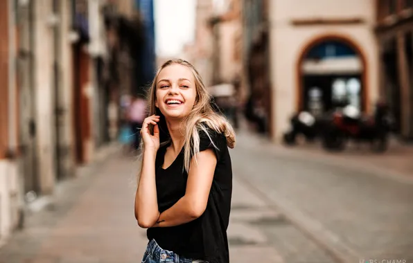 Picture pose, street, model, portrait, home, jeans, makeup, Mike